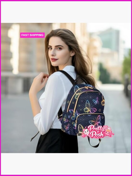 Mini Backpack Purse Lightweight Travel Daypack Nylon Unisex Daypack Backpack main image 7